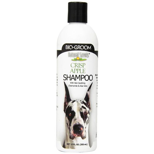 Bio-groom Natural Scents Crisp Apple Scented Shampoo, 12-Ounce