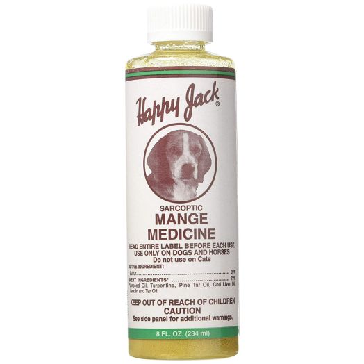 Sarcoptic Mange Medicine - 8 oz - By Happy Jack