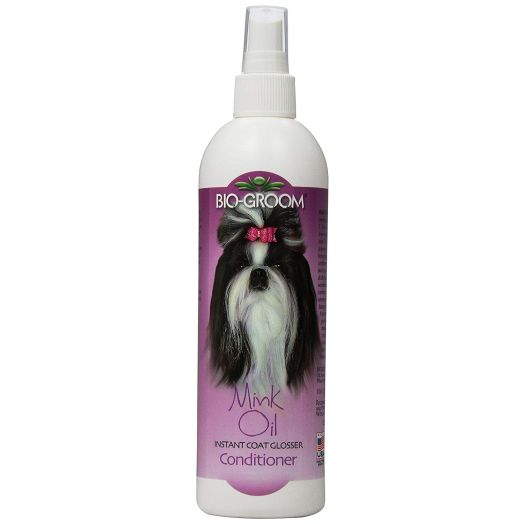 Bio-Groom Dog and Cat Mink Oil Spray, 12-Ounce