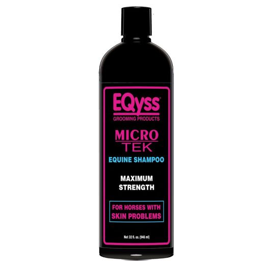 EQyss Micro-Tek Equine Shampoo - Soothes on Contact - Stop Scratching, Itching, and Biting