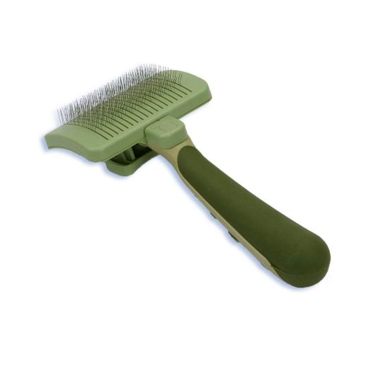 Safari Cat Self-Cleaning Slicker Brush