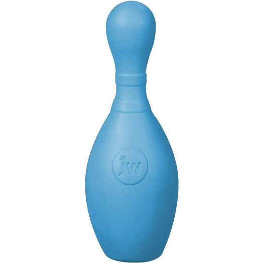 JW Pet iSqueak Bouncin' Bowlin Pin Dog Toy