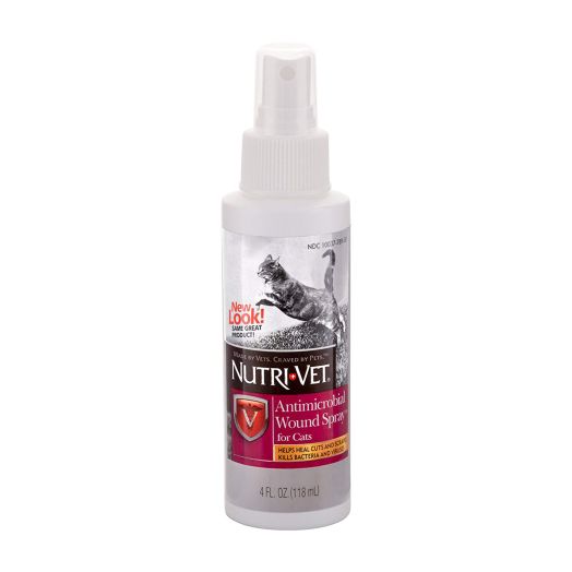 Nutri-Vet Antimicrobial Wound Spray, 4 oz