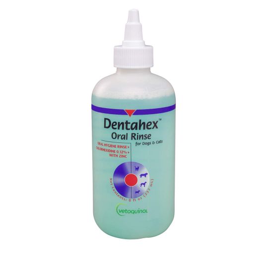 Vetoquinol 411425 Dentahex Oral Hygiene Rinse,8 oz