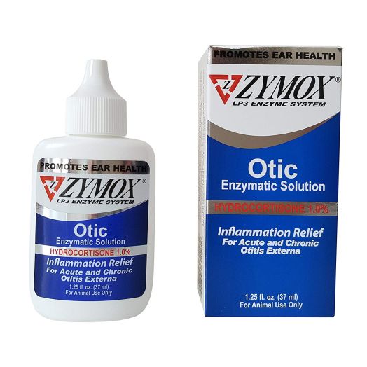 ZYMOX Pet King Brand Otic Pet Ear Treatment with Hydrocortisone  1.25 oz