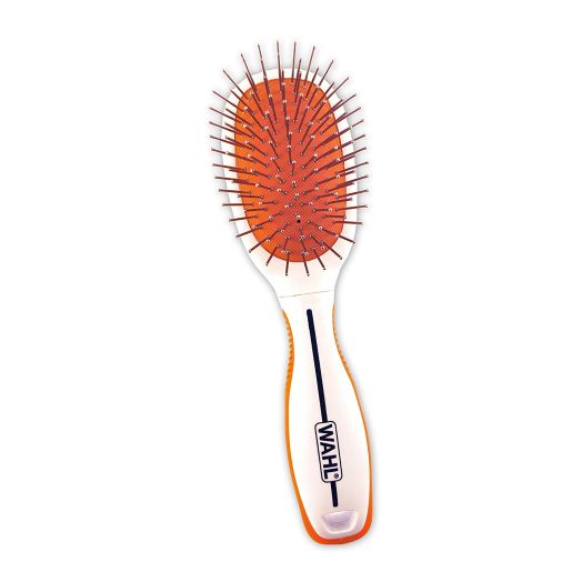 Wahl 2-in-1 Combination Double Row Pet Rake with Hair Shedding Blade for Dog or Cat Fur, #858413