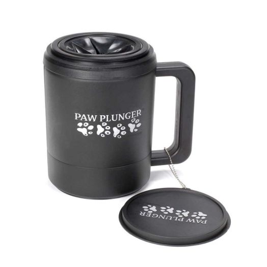 Paw Plunger for Dogs - Portable Dirty Paw Washer for Dogs  Ideal for Any Dog  Cleaner Pet Paws to Save Floors/Furniture/Carpet/Vehicle from Muddy Paw Prints