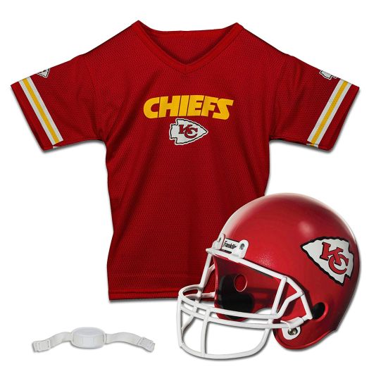 Franklin Sports NFL Team Licensed Youth Helmet and Jersey Set
