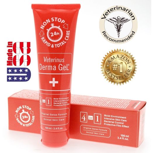 Veterinus Derma GeL Tube 100mL - 3.4 fl.oz