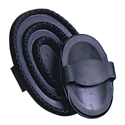 Weaver Leather Large Rubber Curry Comb, Black