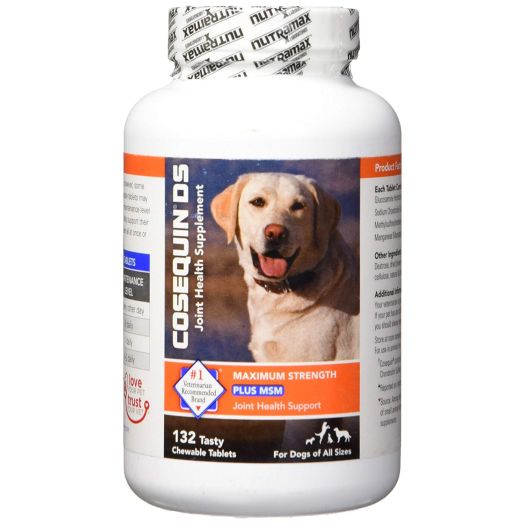 Nutramax Cosequin DS Plus with MSM Chewable Tablets