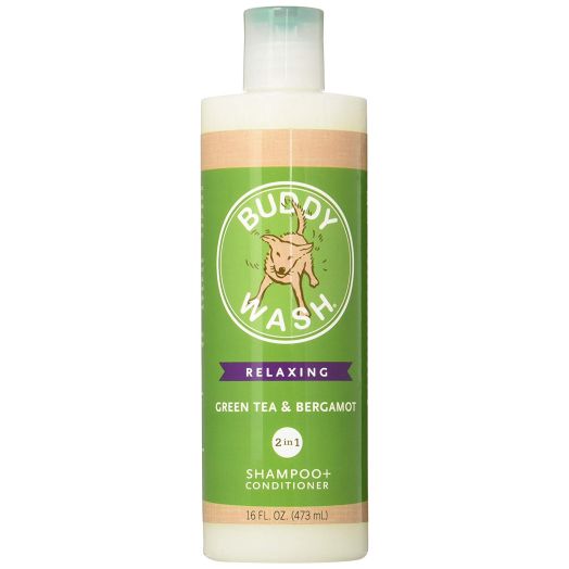 Cloud Star Buddy Wash Dog Shampoo and Conditioner, 16oz, Green Tea and Bergamot