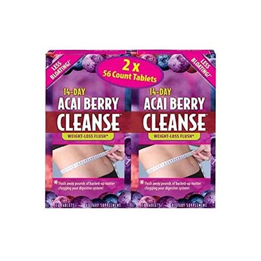 Acai Berry Cleanse 2 / 56 ct. boxes