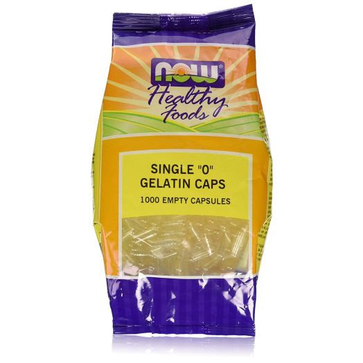 NOW FOODS GEL CAPS '0' 1000 CAPS