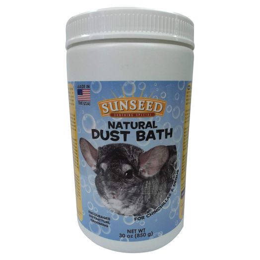 Sun Seed Company SSS39213 Sunthing Special Chinchilla Blue Cloud Bath Dust Can, 30-Ounce