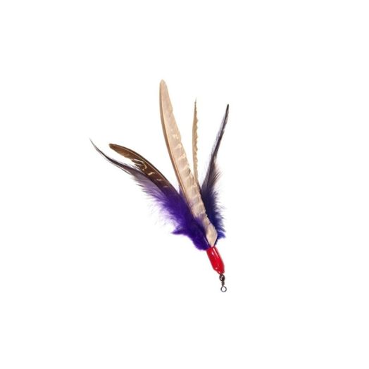Go Cat Da Bird Feather Cat Toy Refill, Handmade in The USA