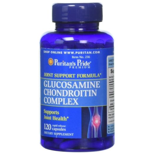 Puritans Pride Glucosamine Chondroitin Complex Capsules, 120 Count