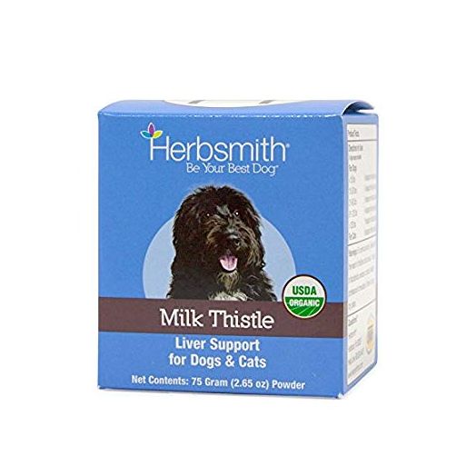 Herbsmith Organic Milk Thistle for Dogs and Cats