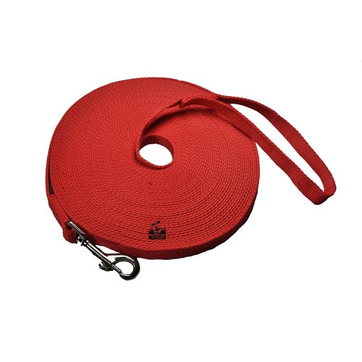 Dog/Puppy Obedience Recall Training Agility Lead Leash - Perfect for Pet Behavior Training, Multiple Sizes - 15 ft, 20 ft, 30 ft, 50 ft, 75 ft, 100 ft