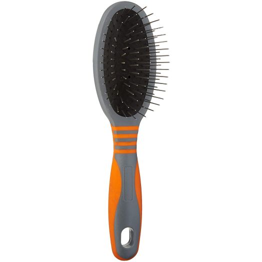 GoGo Pet Products Deluxe Pin Pet Grooming Brush, Large