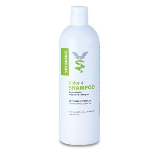 Revival Animal Health Vet Basics Chlor 4 Shampoo 16 oz