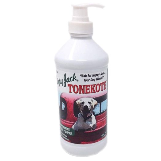 Happy Jack TONEKOTE Food Supplement for Dogs, 16 Ounce