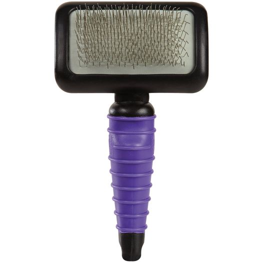 Master Grooming Tools, Ergonomic Slicker Brush XS, Purple