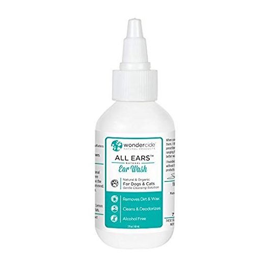 Wondercide All Ears Natural Ear Wash for Dogs and Cats - 2 oz