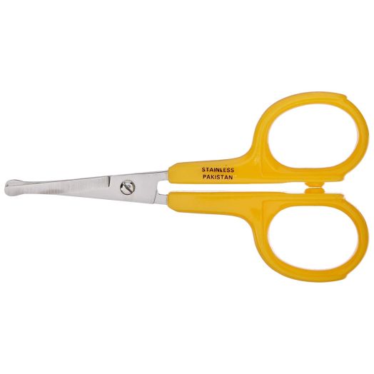 Tamsco Safety Scissor 3.5-Inch Safety Tip Plastic Handle Stainless Steel Body