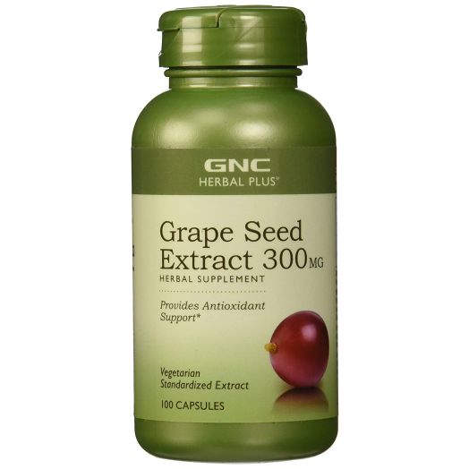 GNC Herbal Plus Grape Seed Extract 300MG 100 caps