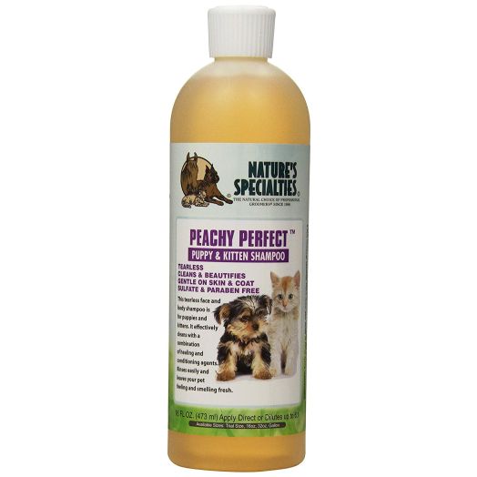 Nature's Specialties Tearless and Body Shampoo for Puppies and Kittens, 16-Ounce