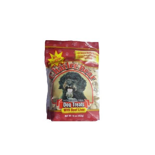 Charlee Bear Dog Treats with Beef Liver 16 oz