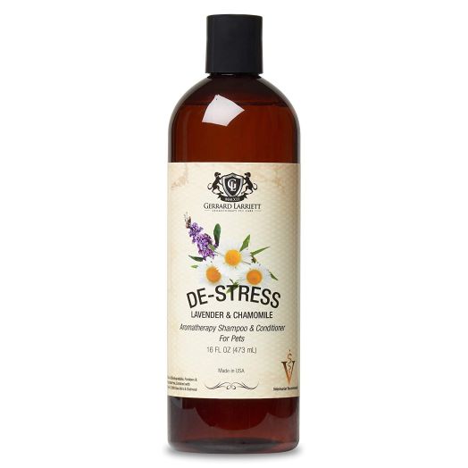 Gerrard Larriett Aromatherapy Pet Care Aromatherapy Shampoo and Conditioner for Pets Dog Shampoo, Medicated Oatmeal Dog Shampoo and Pet Odor Eliminator