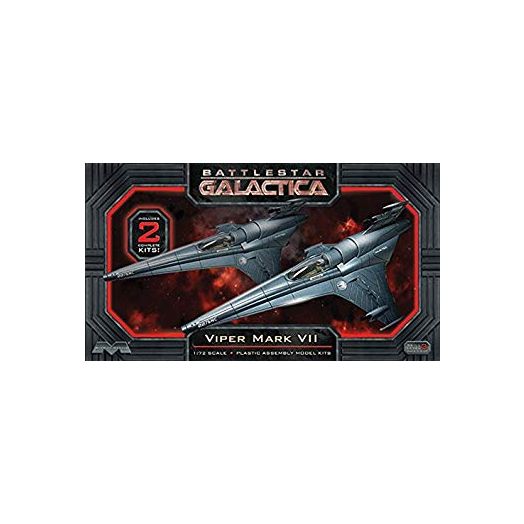 Moebius Battlestar Galactica: MK VII Viper Model Kit (1:72 Scale)