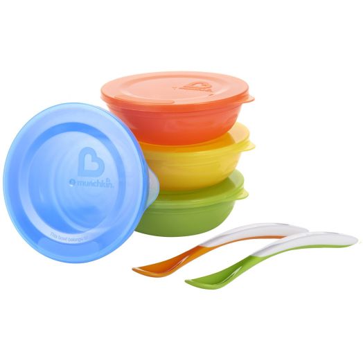 Munchkin Love-a-Bowls 10 Piece Feeding Set
