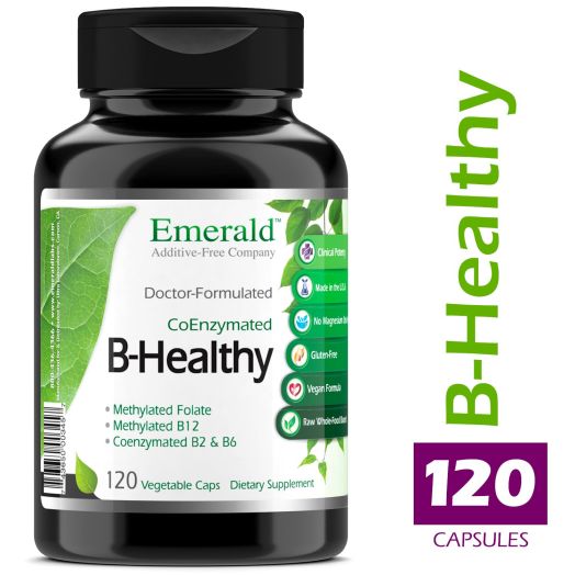 Emerald Laboratories B Healthy with L-5 Methyltetrahydrofolate (5-MTHF) Folic Acid