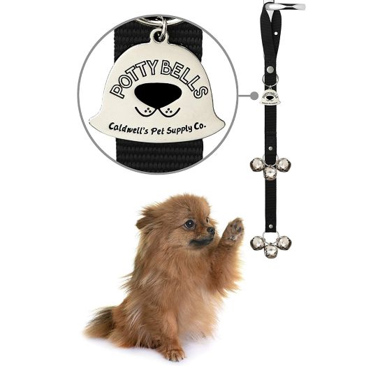 Caldwell's Pet Supply Co. Potty Bells Housetraining Dog Doorbells for Dog Training and Housebreaking Your Doggy. 1.4 Inch Dog Bell with Doggie Doorbell and Potty Training for Puppies