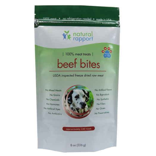 Natural Rapport All Natural Dog Treats, No Additives All Natural Dog Treats for Large and Small Dogs, 100% Beef and Chicken Jerky Treats