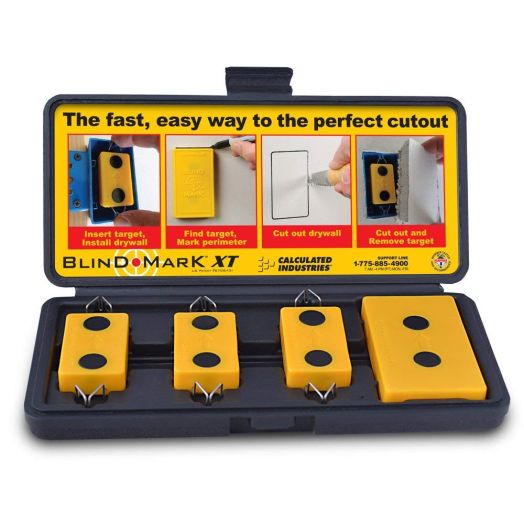 Calculated Industries 8105 Blind Mark Drywall Electrical Box Locator Tool