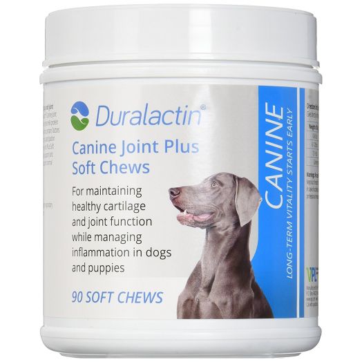 Duralactin Canine Joint Plus Soft Chews Triple Strength - 90 Soft Chews