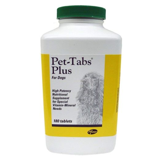 Pet-Tabs Plus For Dogs - 180 Tabs