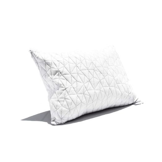 Coop Home Goods Shredded Memory Foam Toddler Pillow 14x19 Adjustable Hypoallergenic and Breathable Little Pillow-Made in The USA