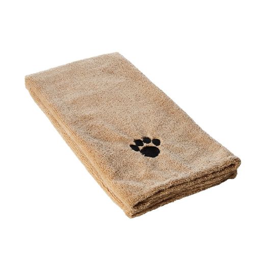 Kole Ultra-Absorbent Pet Bath Towel for Small, Medium, Large Dogs and Cats, Machine Washable