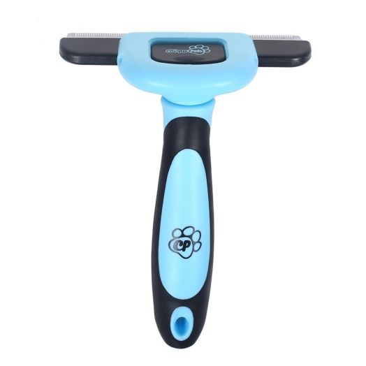 Chirpy Pets Dog and Cat Brush for Shedding, Best Long and Short Hair Pet Grooming Tool, Reduces Dogs and Cats Shedding Hair by More Than 90%, The Deshedding Tool