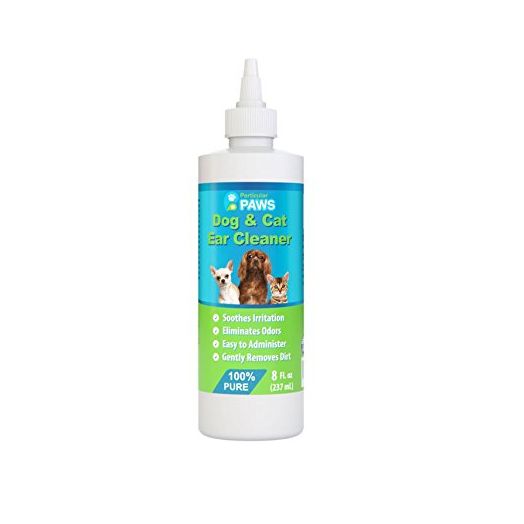 Particular Paws Ear Cleaner for Dogs and Cats with Aloe Vera, Tea Tree Oil and Vitamin E