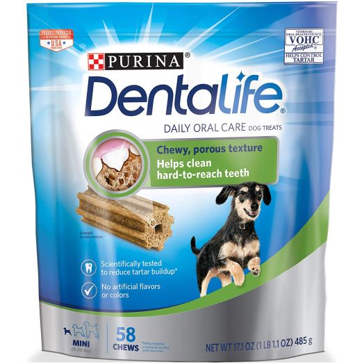 Purina DentaLife Daily Oral Care Mini Adult Dog Treats
