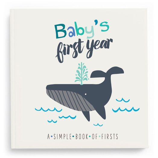 Lucy Darling Baby's First Year Memory Book: A Simple Book of Firsts - Little Captain