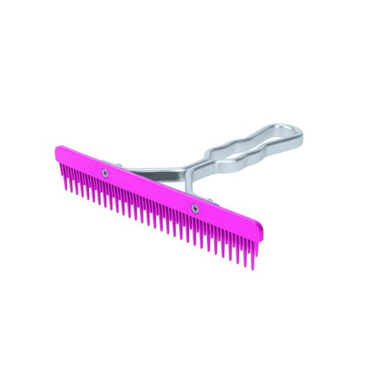 Weaver Leather Fluffer Comb with Handle and Replaceable Plastic Blade