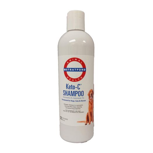 Stratford Pharmaceuticals Keto-C Medicated Dog Shampoo, 12 oz - Cucumber Melon