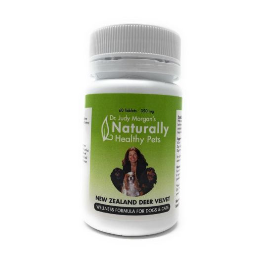 Dr. Judy Morgan's Naturally Healthy Pets New Zealand Deer Velvet Wellness Formula For Dogs and Cats